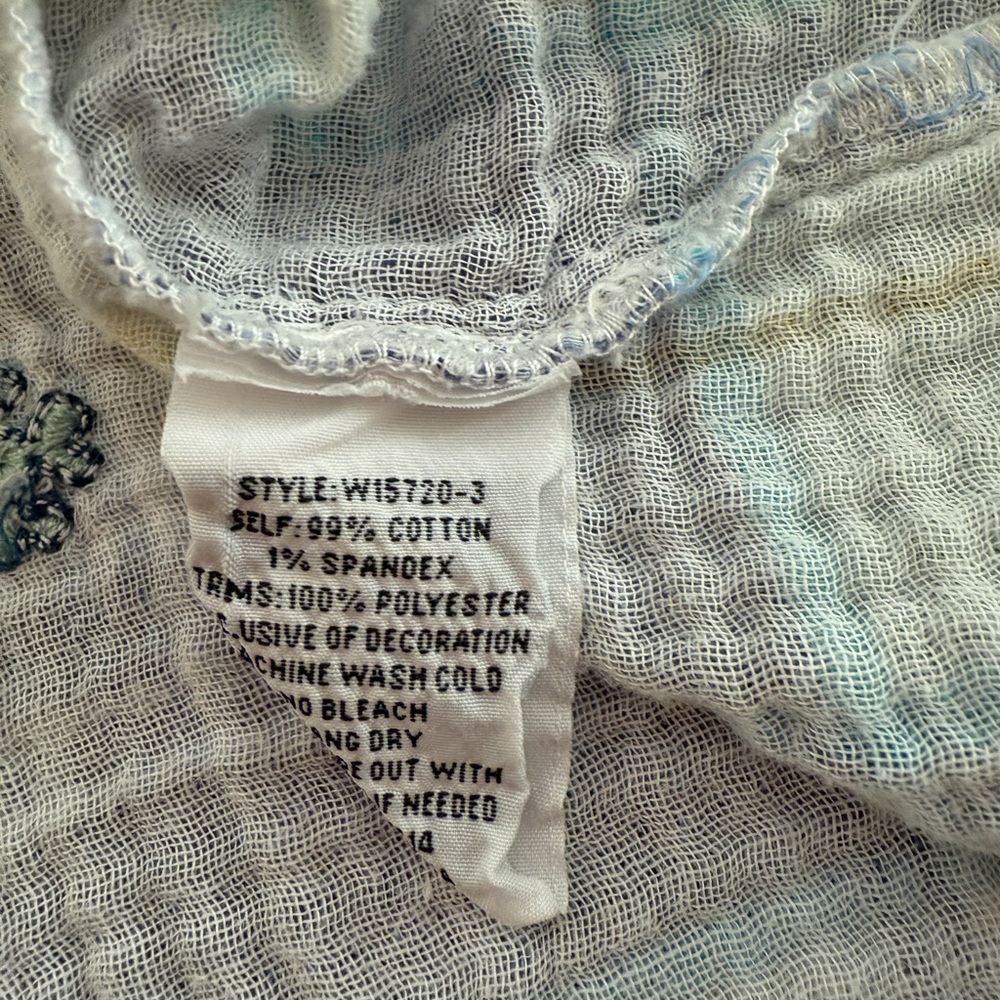 Johnny Was Medium Multicolor Embroidered Blouse - Picture 2 of 3